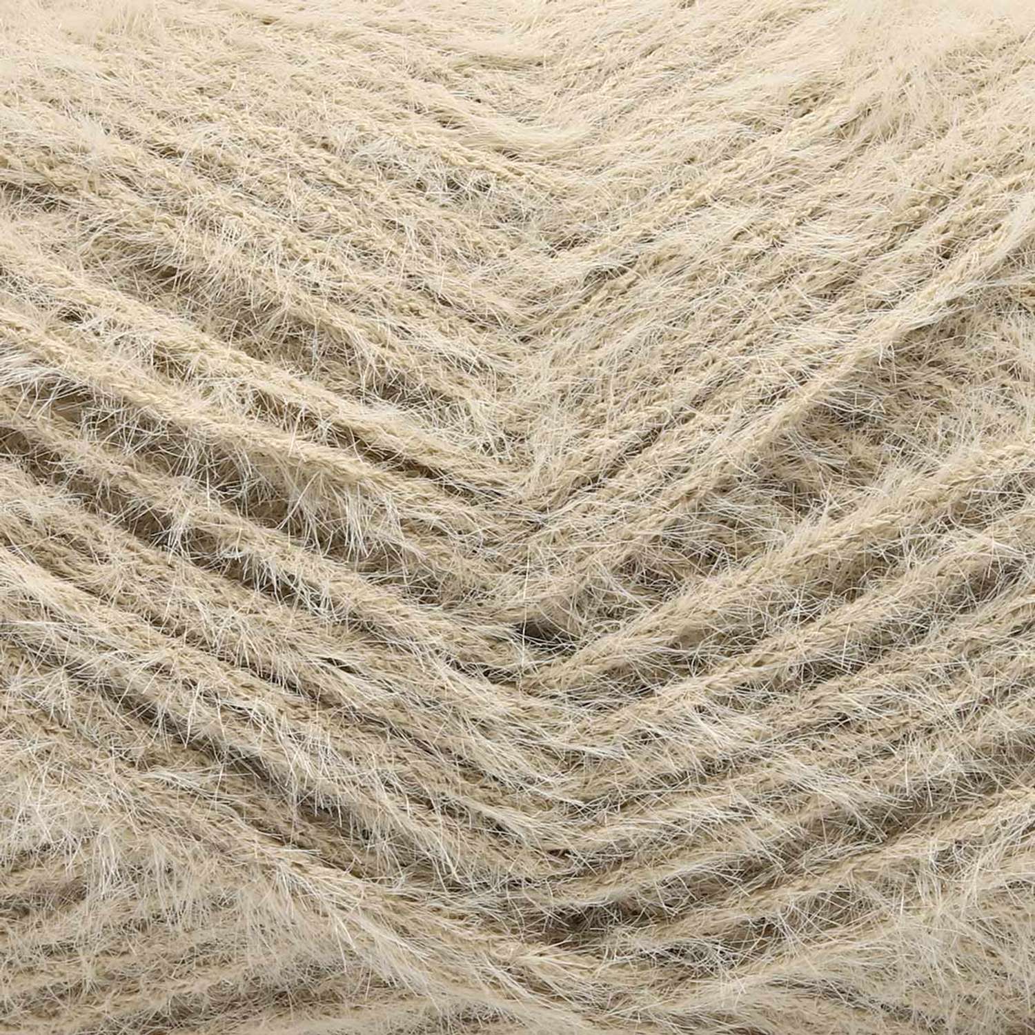 Пряжа для вязания Astra Premium киви фантазийная с выраженным ворсом киви нейлон 100 гр 200 м 02 бежевый 3 мотка - фото 4