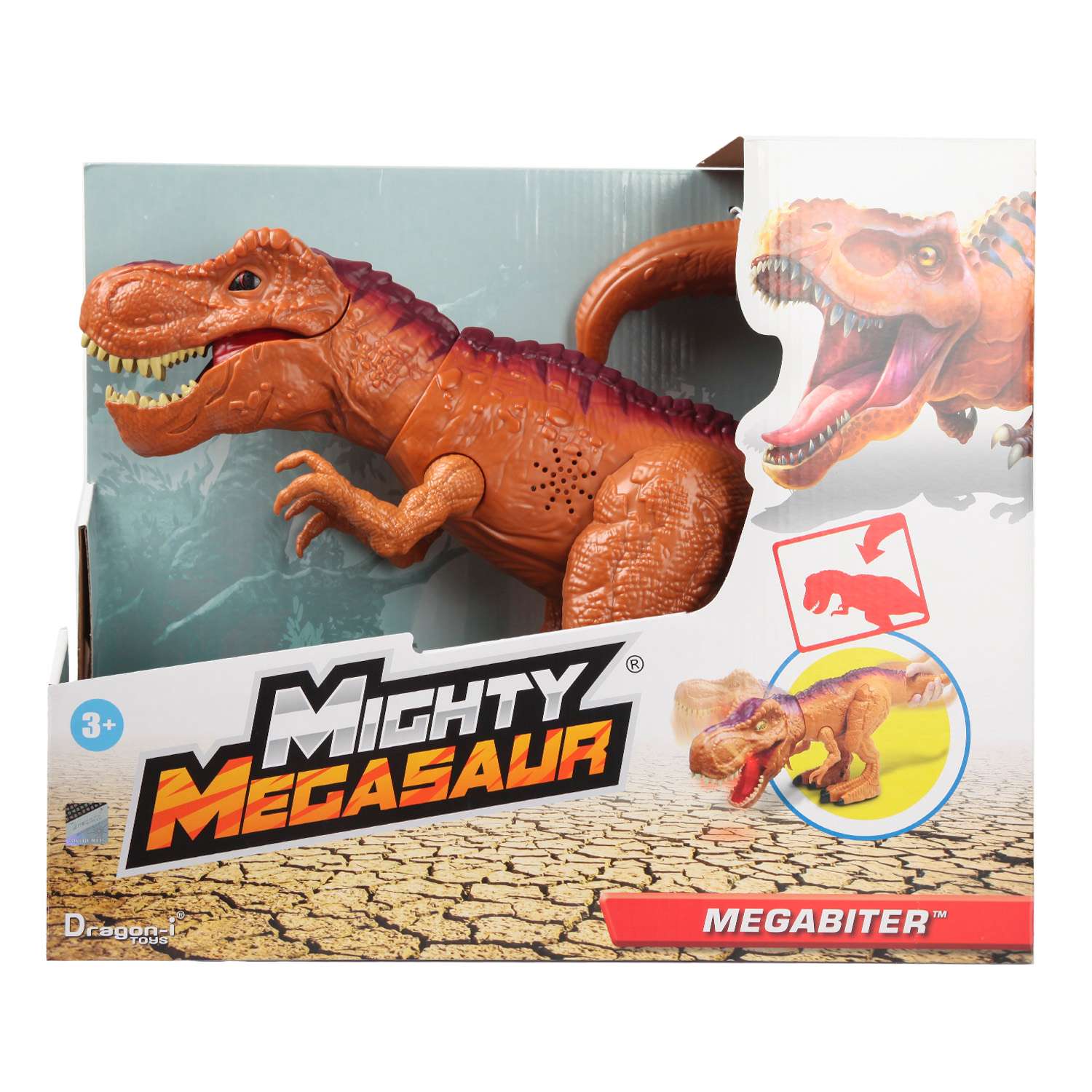 Динозавр Mighty Megasaur Ти-Рекс 16955 - фото 2