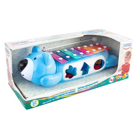 Игрушка ToysLab Сортер ксилофон-каталка 75073