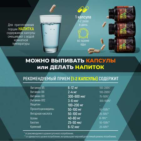 Витаминный комплекс Shape and Line Immune Support