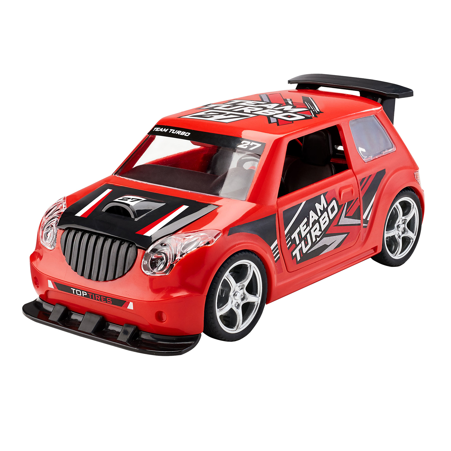 Сборная модель Revell Раллийный автомобиль Junior kit Pull Back Rallye Car красный 00831 - фото 5