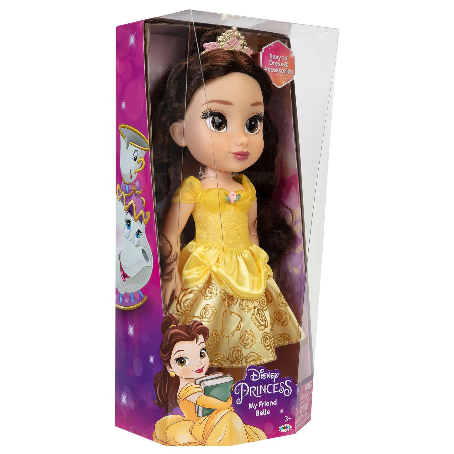 Кукла Jakks Pacific Disney Princess Моя подружка Бель 95559-4L 95559-4L - фото 10