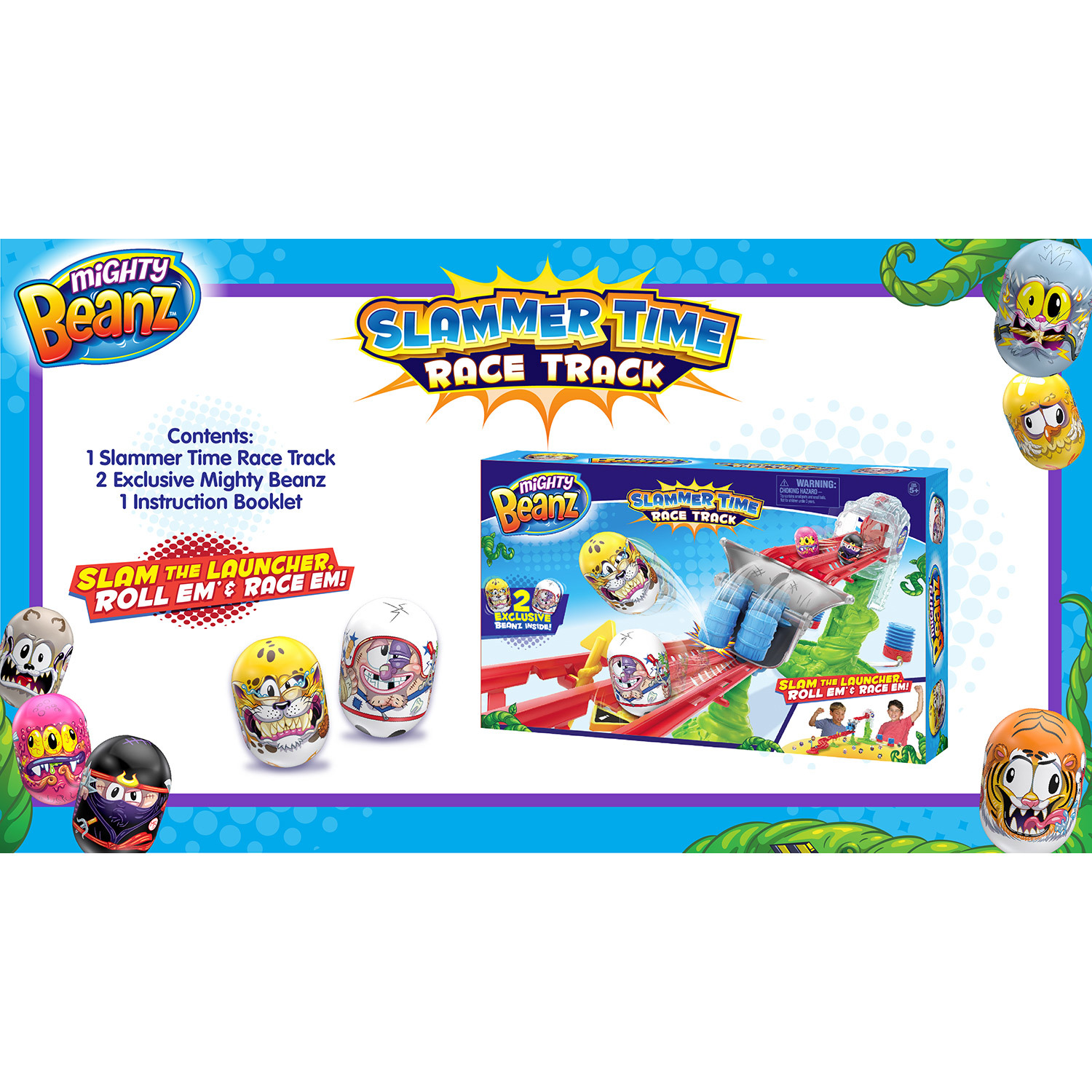 Трек Mighty Beanz Ударный заезд 66504 - фото 7