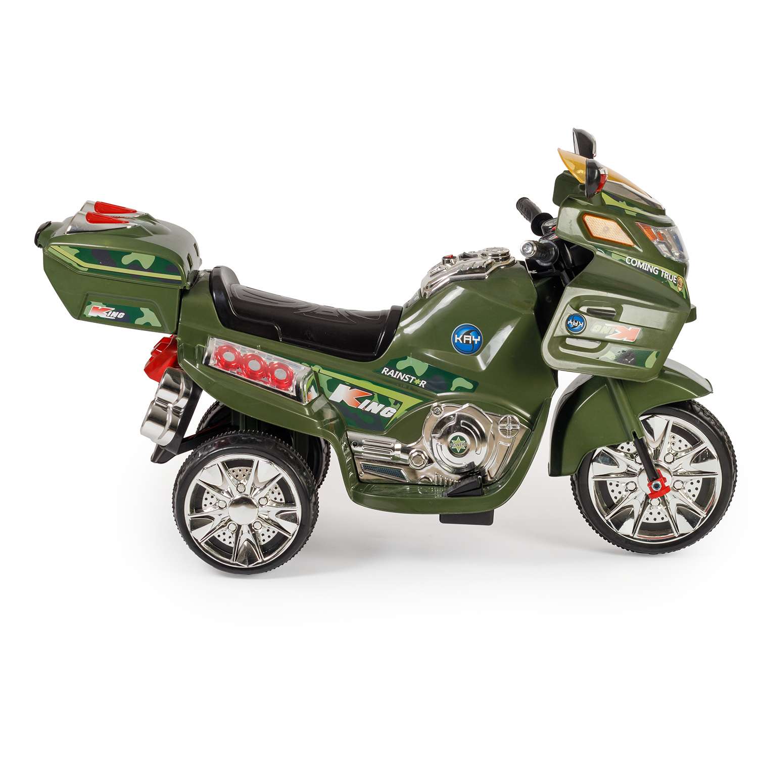 Мотоцикл BABY STYLE на аккумуляторе зеленый - фото 3