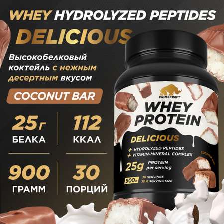 Протеин Whey Delisious Prime Kraft Кокосовый батончик