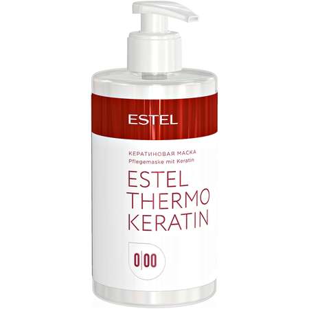 Маска Estel Professional THERMOKERATIN для ухода за волосами 0/00 кератиновая 435 мл