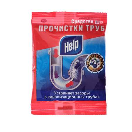 Средство для прочистки труб Help саше 90 г