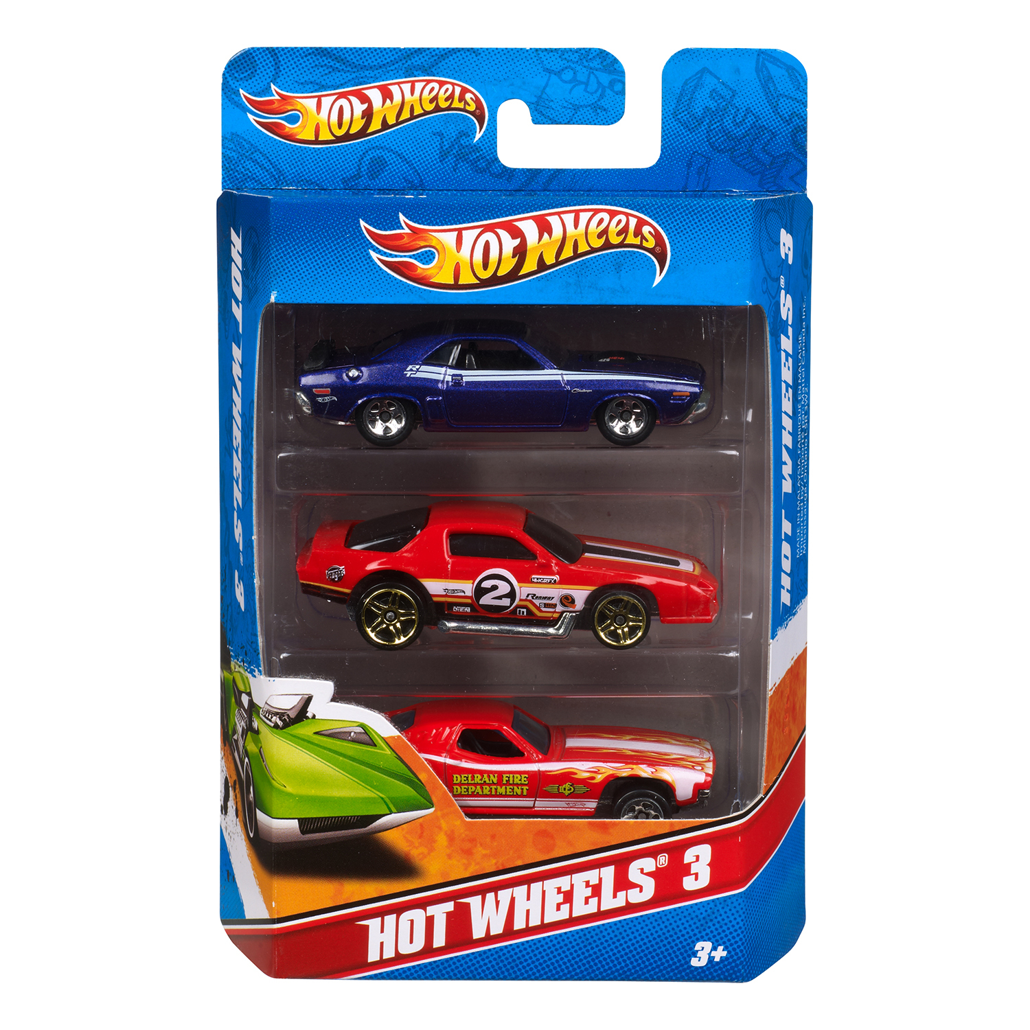 Подарочный набор Hot Wheels из 3 машинок в ассортименте K5904 - фото 13