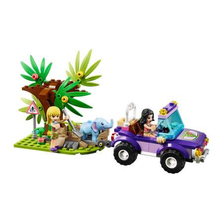 Конструктор LEGO Friends Джунгли: спасение слонёнка L-41421