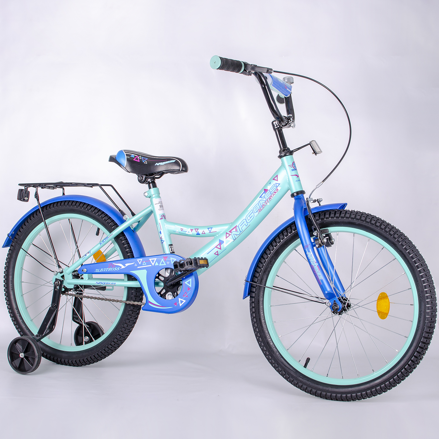 Велосипед NRG BIKES ALBATROSS 20 mint-blue - фото 3