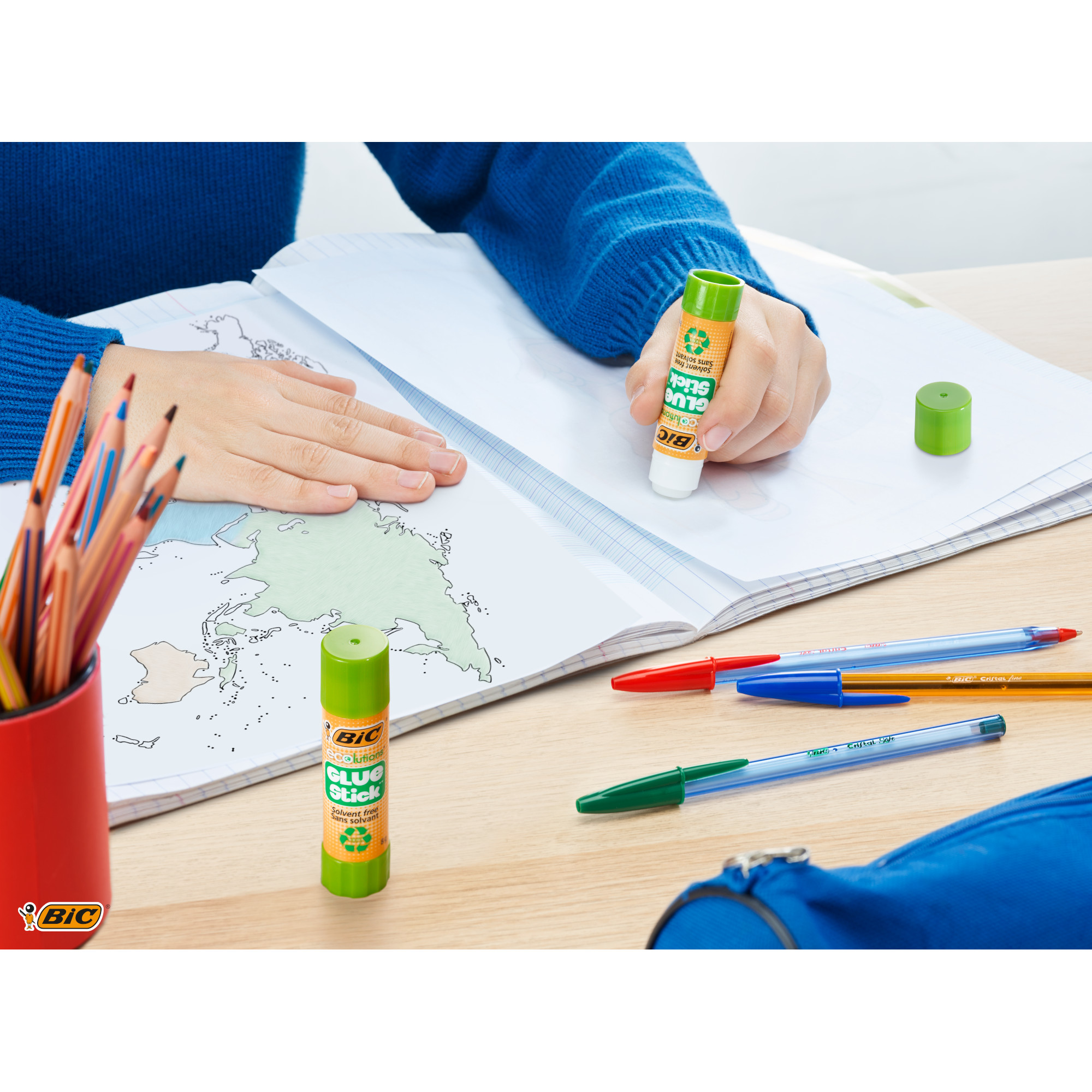 Клей карандаш Bic Ecolutions, 8 г