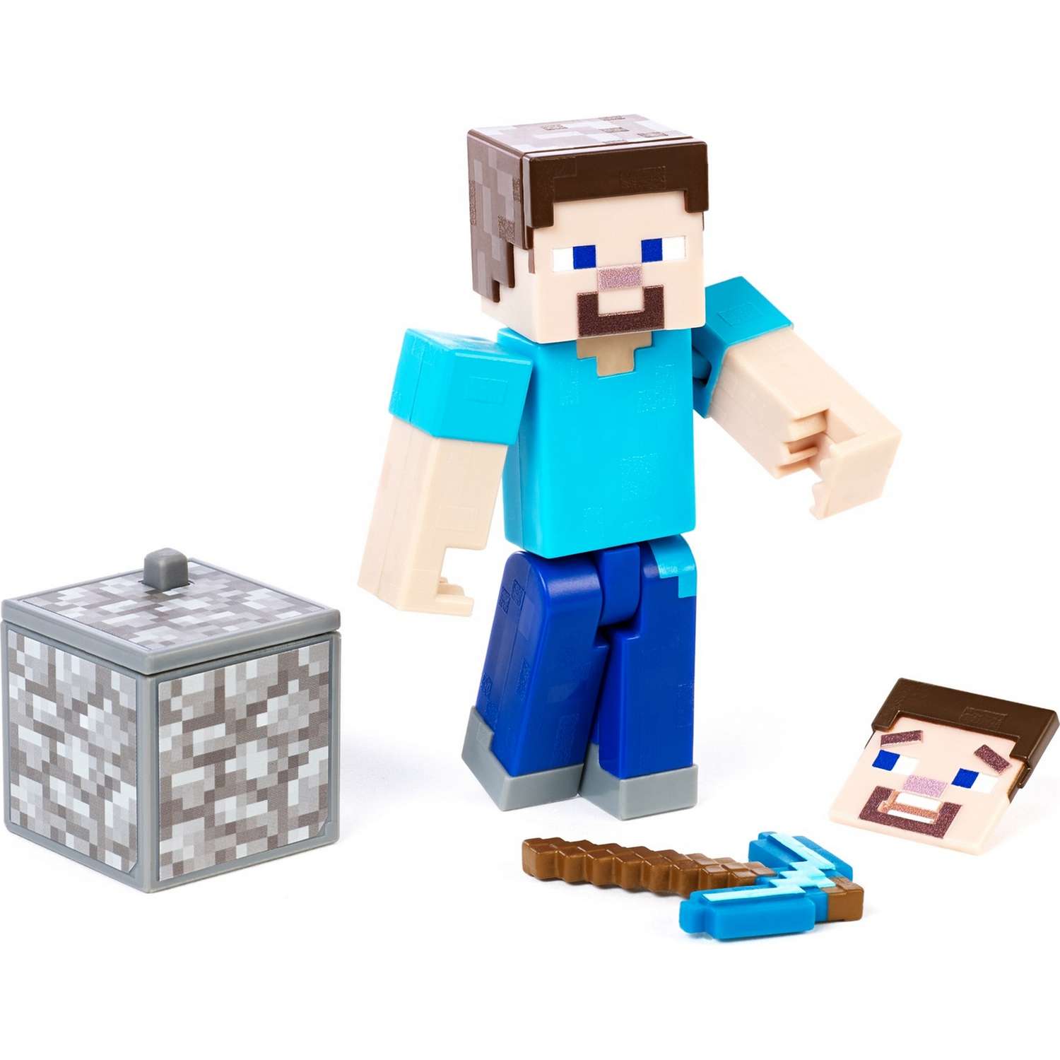 Фигурка Minecraft Стив с аксессуарами GCC13 - фото 5