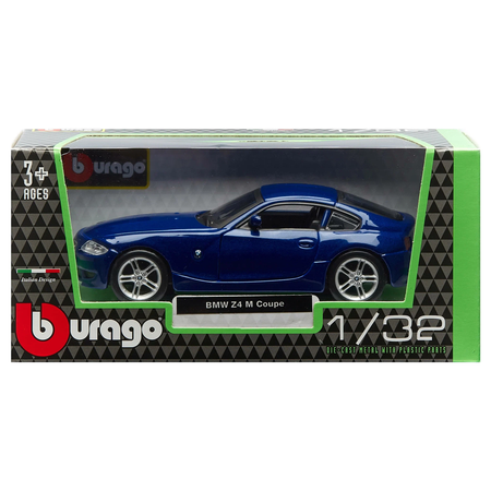 Машинка Bburago синяя 18-43007