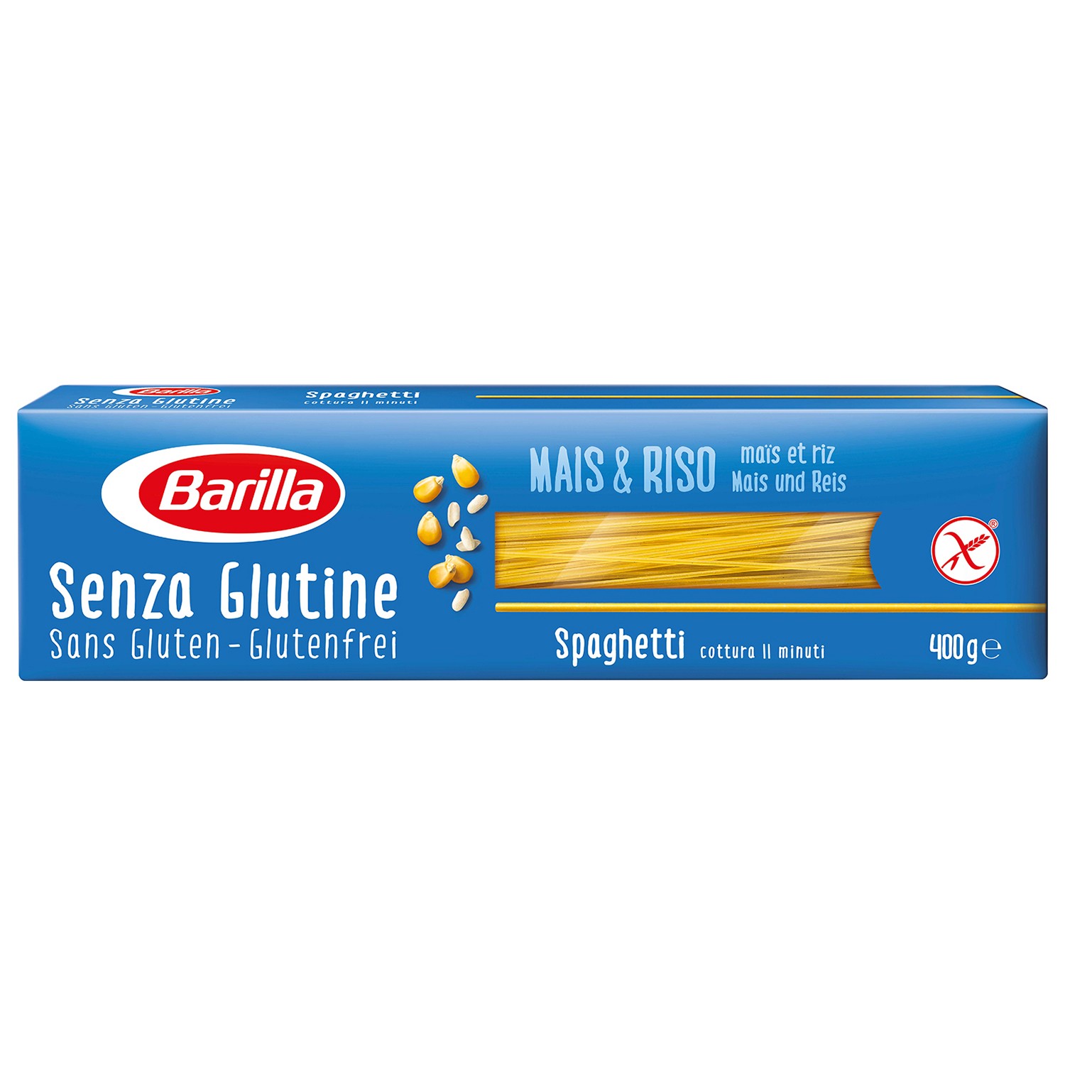 Изделия макаронные Barilla Спагетти без глютена 400г - фото 1