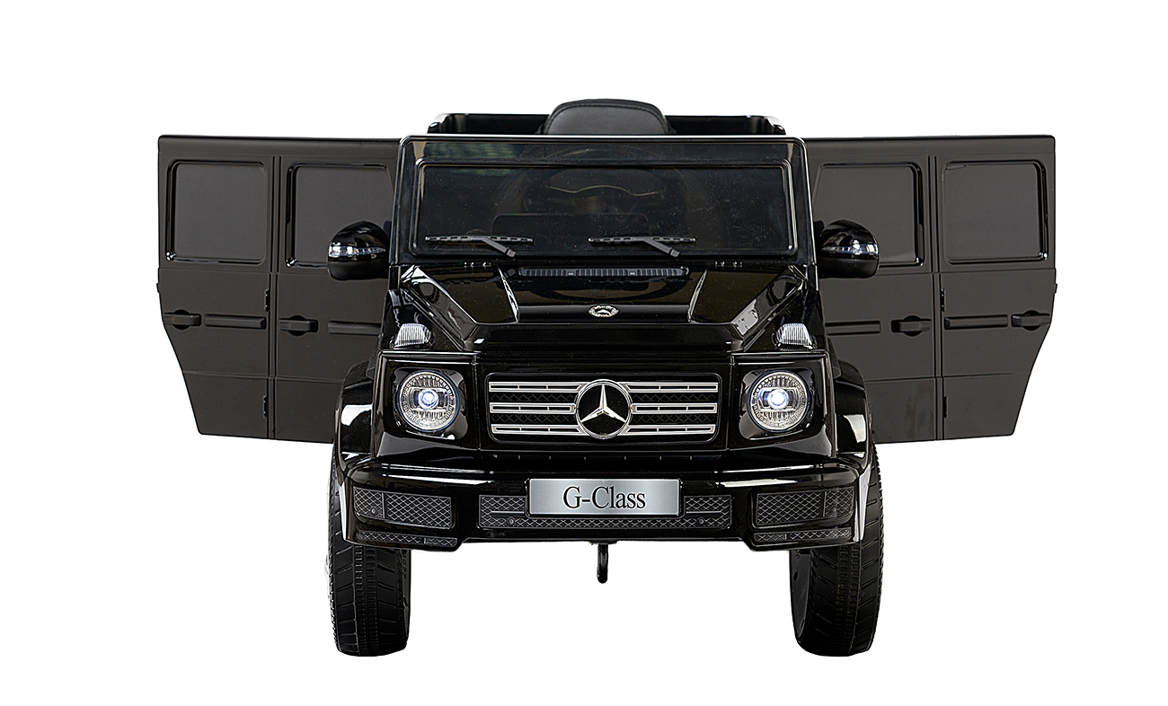 Электромобиль TOYLAND Джип Mercedes Benz G500 чёрный - фото 4