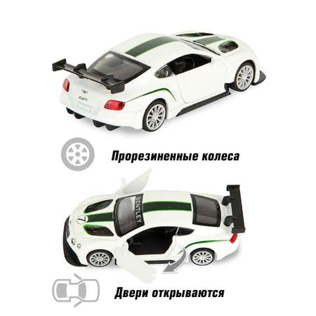 Машинка HOFFMANN 1:43 Bentley Continental GT3 металлическая инерционная