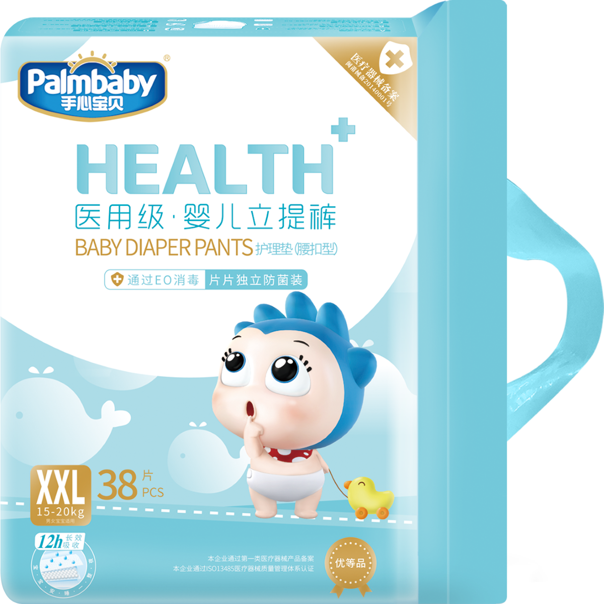 Трусики-подгузники Palmbaby HEALTH+ XXL 38 - фото 2