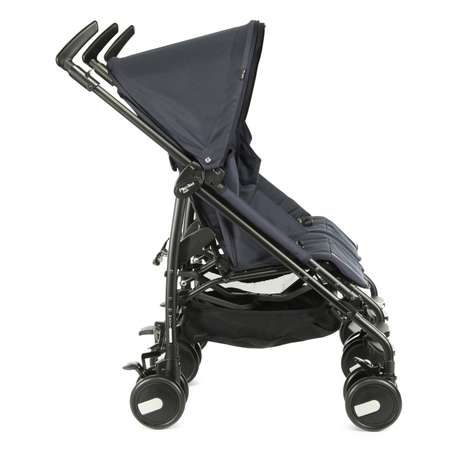 Коляска-трость для близнецов Peg-Perego Pliko Mini Twin Classic Navy