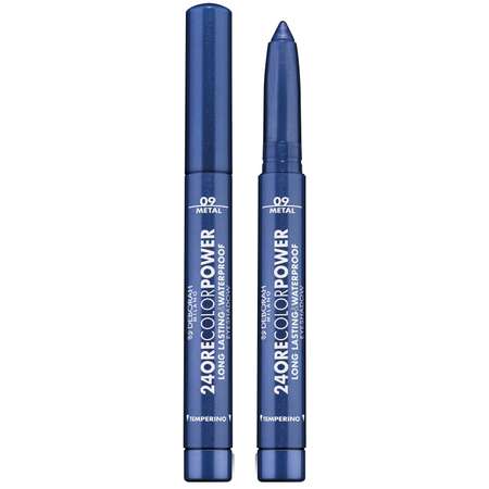 Тени карандаш Deborah Milano стойкие 24Ore Color Power Eyeshadow тон 09 ночной синий 1.4 г