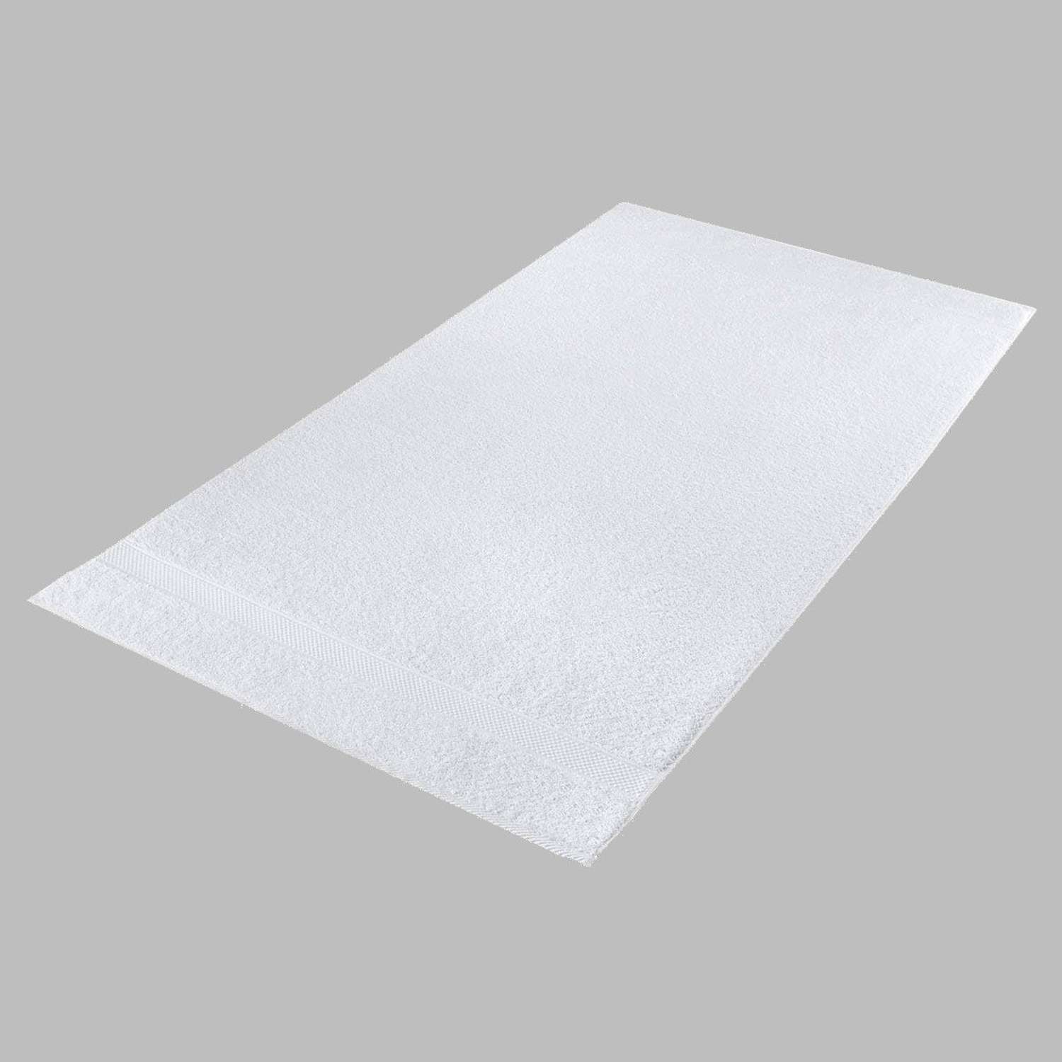 Полотенце для ванной Arya Home Collection однотонное 50х90 см Miranda Soft белый - фото 3