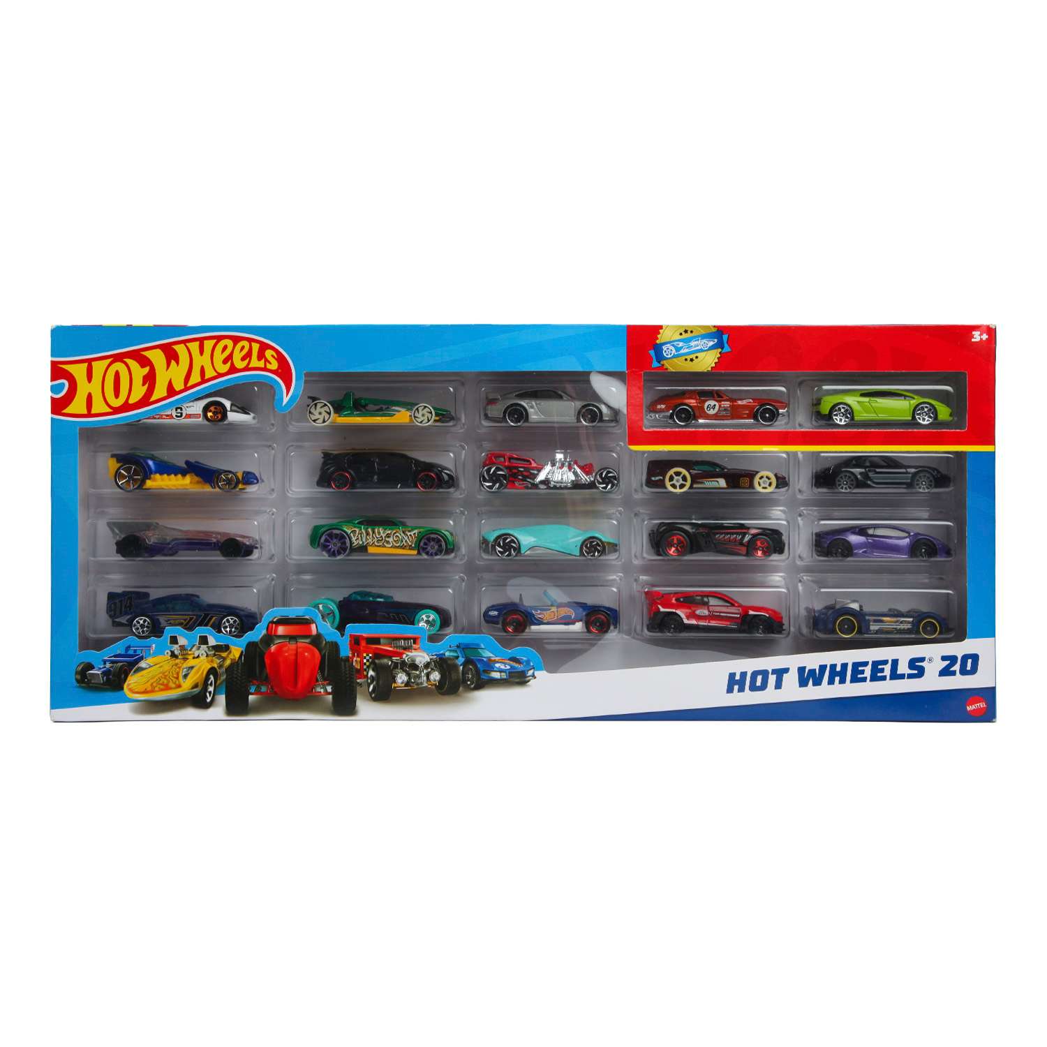 Набор машинок Hot Wheels 20шт 684173-A H7045 - фото 1