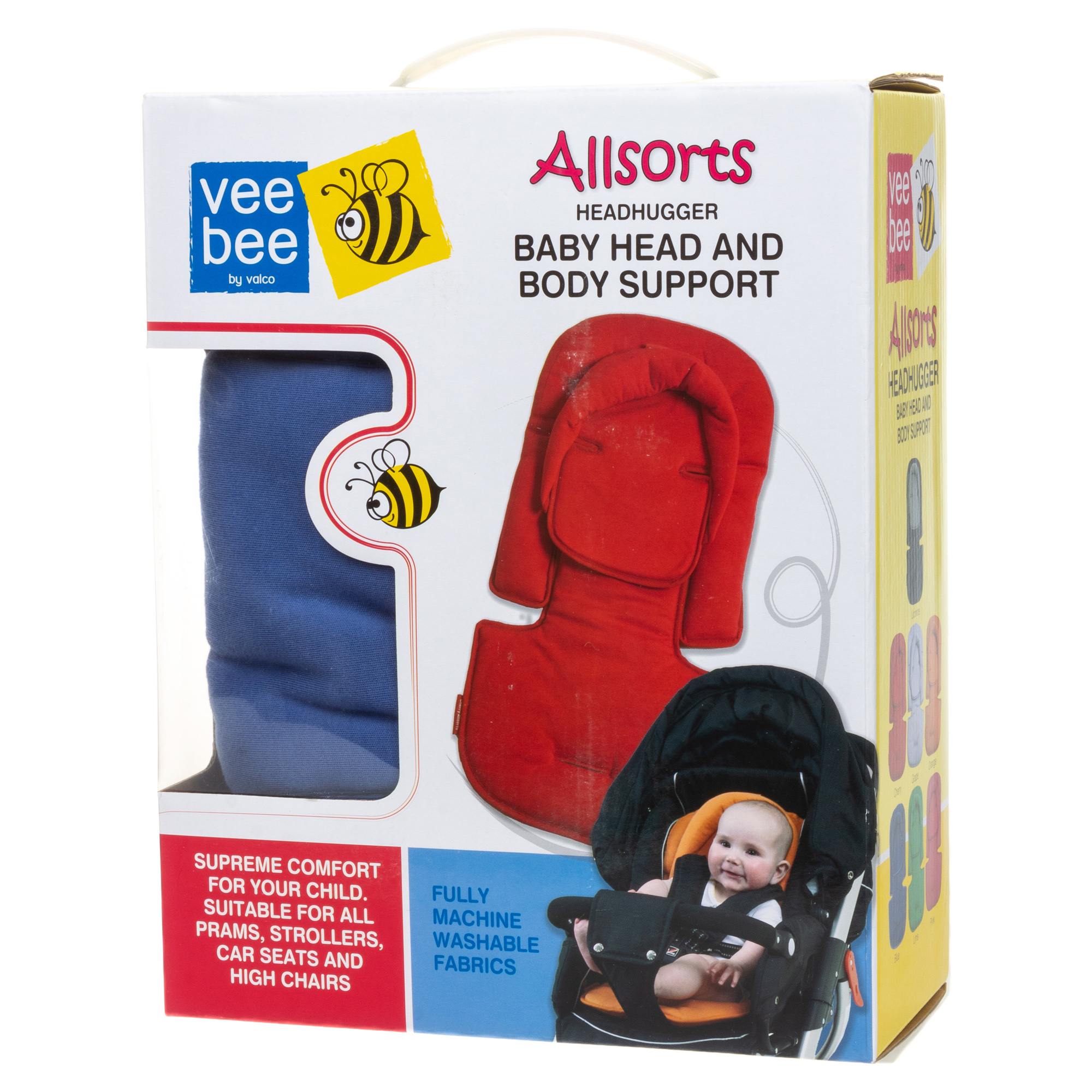 Вкладыш в коляску Valco baby All Sorts Seat Pad / Blue 852 - фото 2