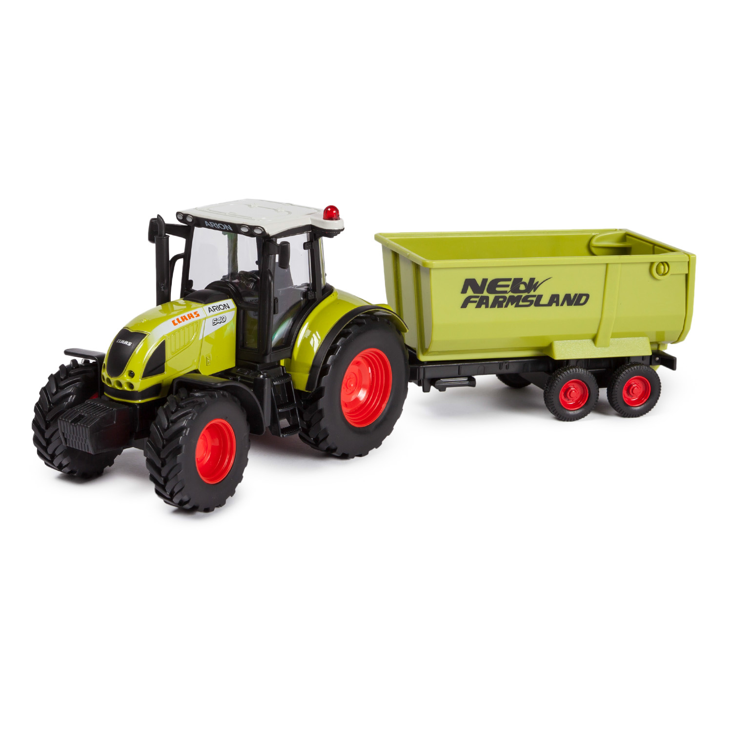 Трактор Mobicaro Claas 1:32 инерционный 184015 - фото 1