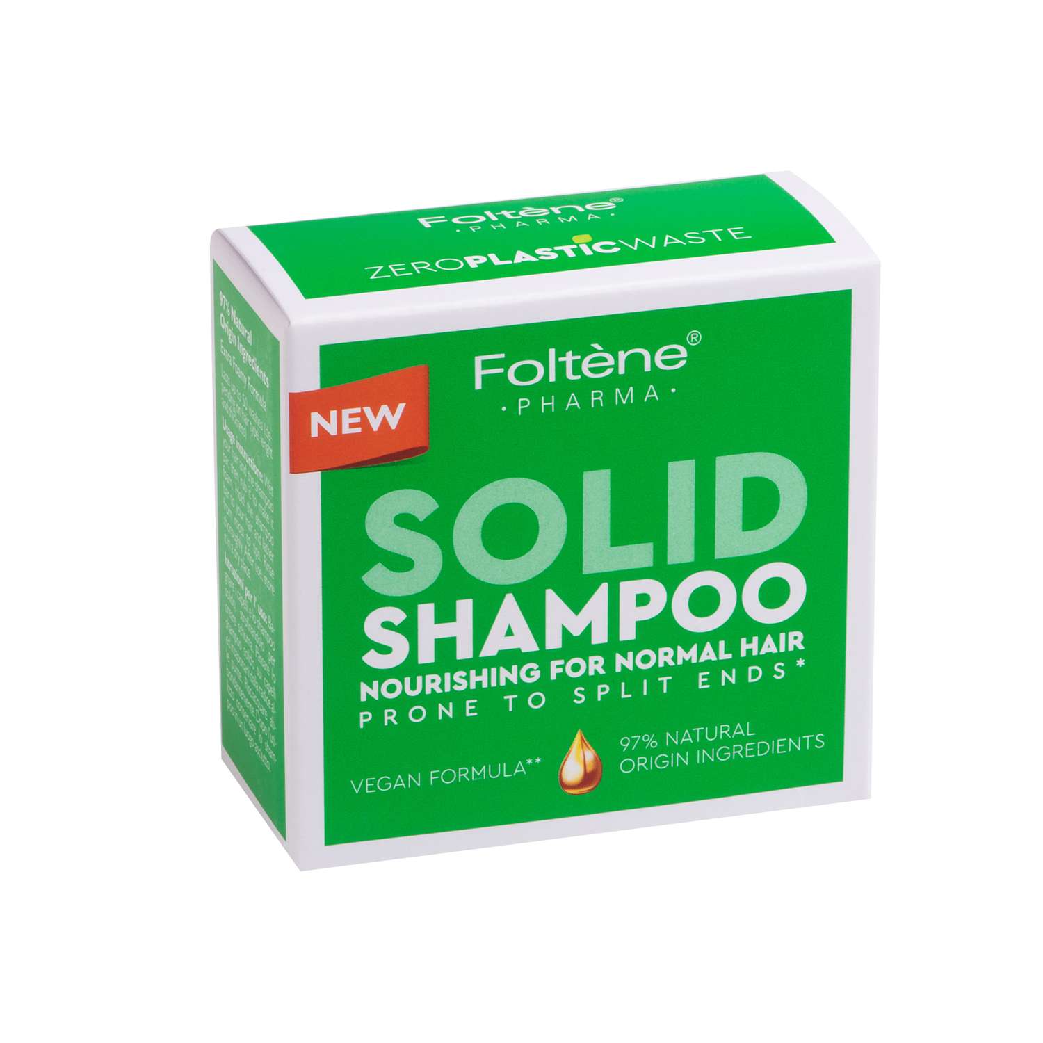 Твердый питательный шампунь Foltene Solid Shampoo Nourishing 75g - фото 2