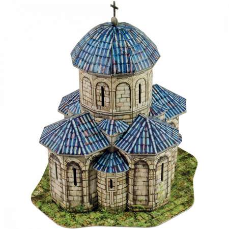 Сборная модель Умная бумага Храмы мира Церковь Кветера 323