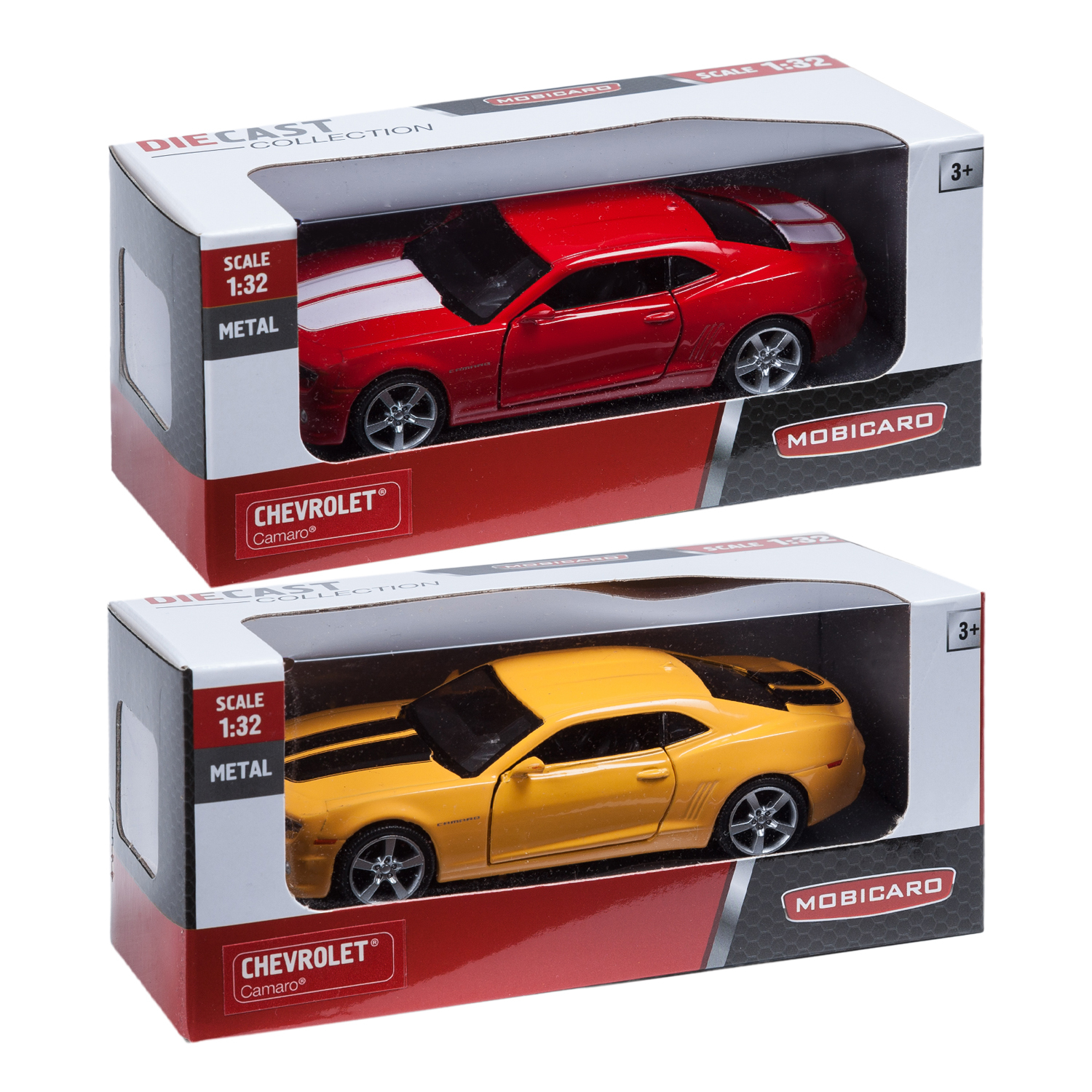 Автомобиль Mobicaro Chevrolet Camaro 1:32 без механизмов в ассортименте 544005 - фото 2