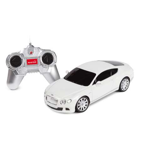 Машина Rastar РУ 1:24 Bentley Contin GT Белая