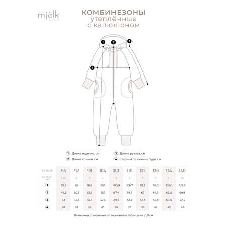 Комбинезон Mjolk