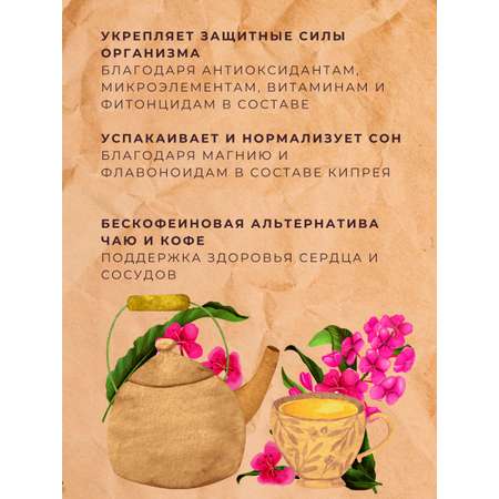 Иван-чай Емельяновская Биофабрика с саган дайля ферментированный по 75гр