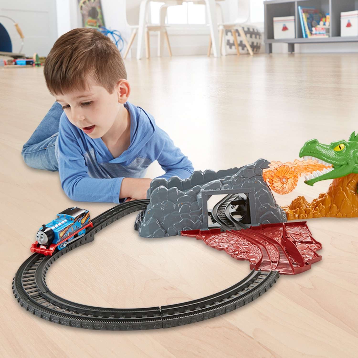 Мастер трек. Набор игровой Thomas & friends track Master побег от дракона fxx66. Fisher-Price стартовый набор 