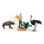 Набор SCHLEICH Нападение гиены 8предметов 42504