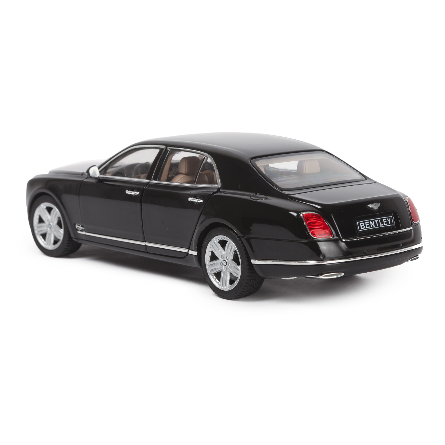 Автомобиль Rastar Bentley 1:18 черный 43800 - фото 3