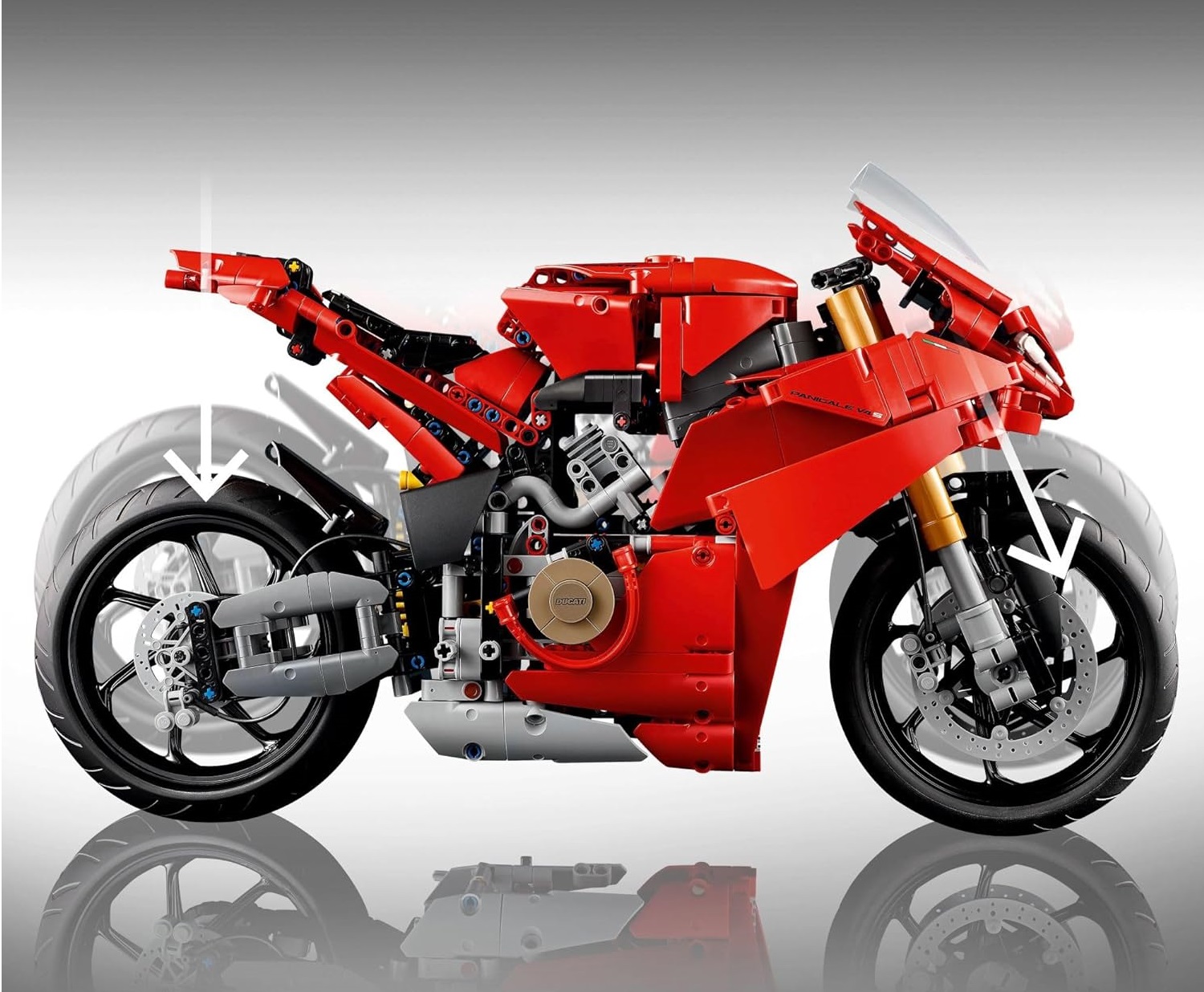 Конструктор LEGO Мотоцикл Ducati Panigale V4 S 42202 - фото 2