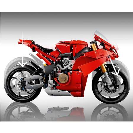 Конструктор LEGO Мотоцикл Ducati Panigale V4 S 42202