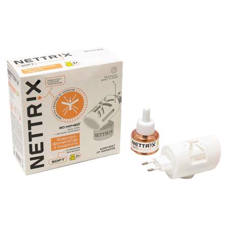 Набор NETTRIX Soft Электрофумигатор и жидкость 30 ночей