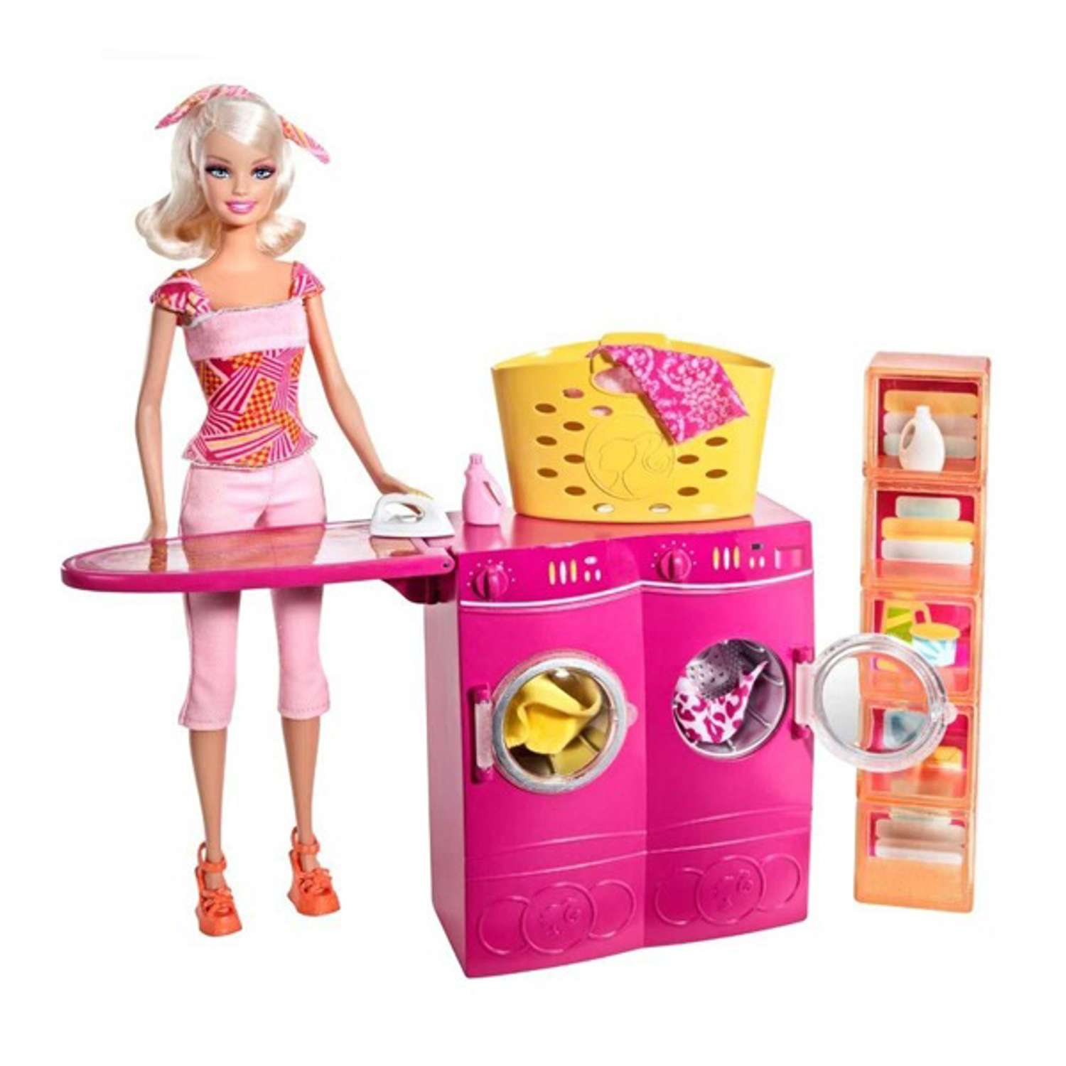 Игровой набор Barbie Кукла Barbie + мебель в ассортименте T8008 - фото 1