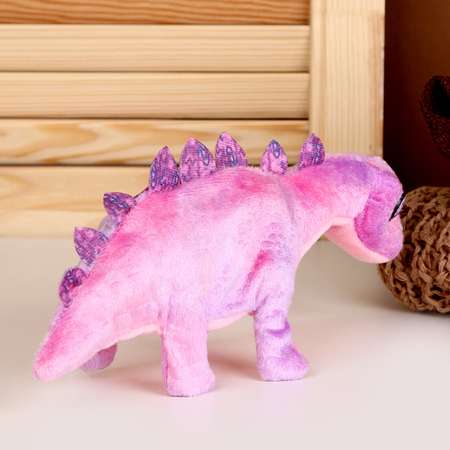 Мягкая музыкальная игрушка Sima-Land «Динозаврик» 27 см цвет фиолетовый