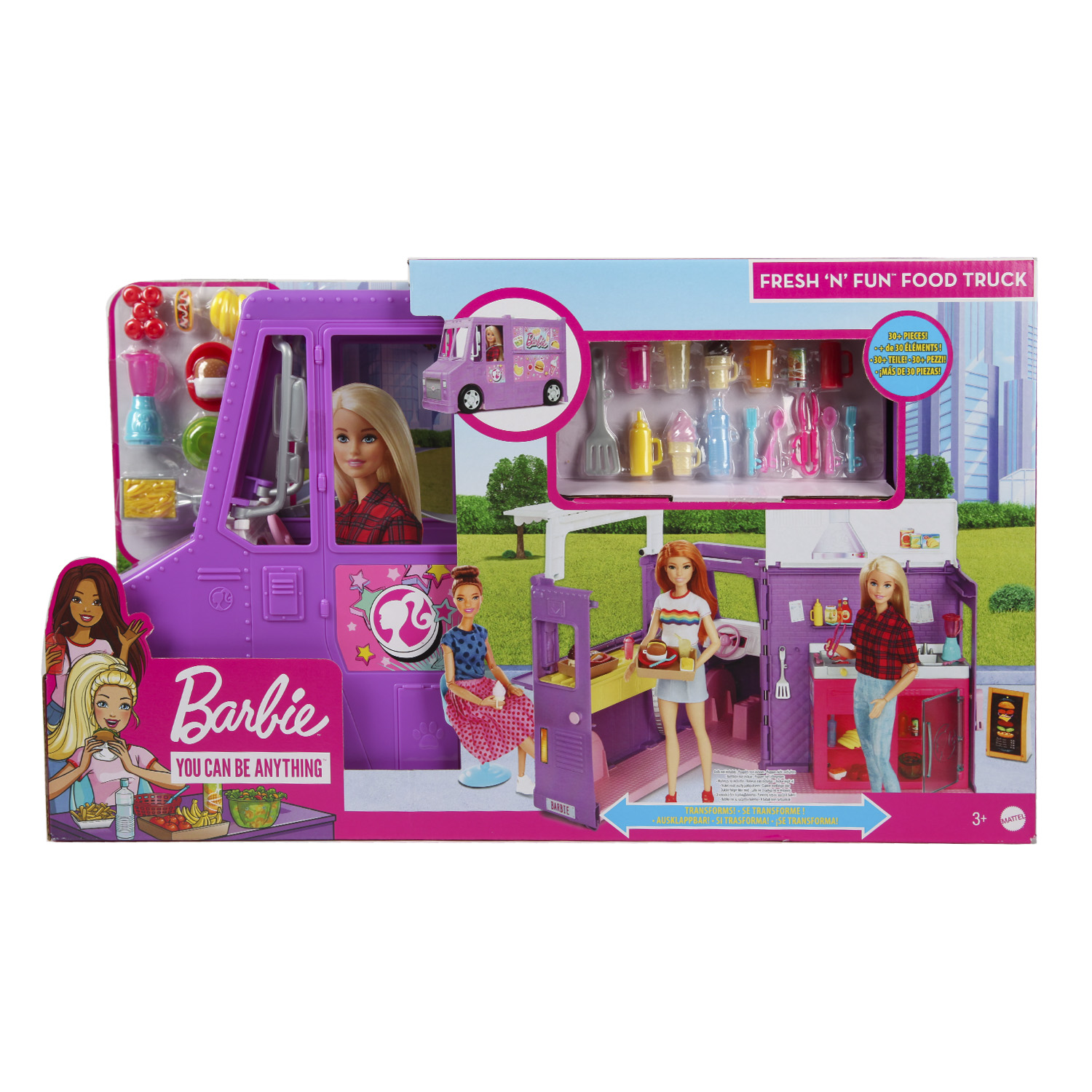 Грузовик Barbie без механизмов GMW07 - фото 1