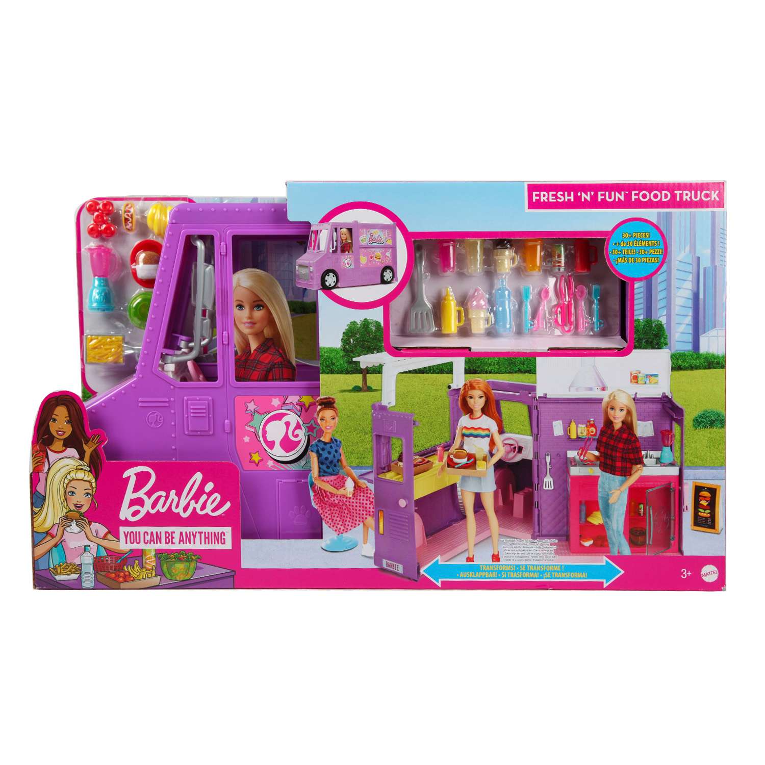 Набор игровой Barbie Фудтрак GMW07 GMW07 - фото 1