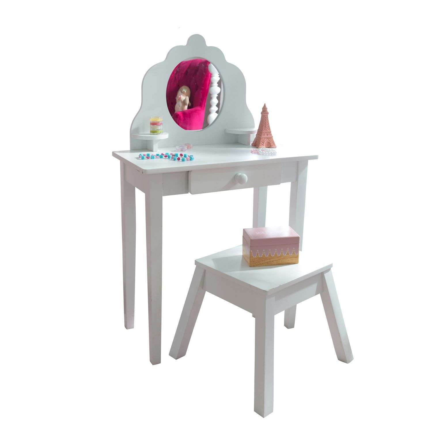 Kidkraft vanity shop table