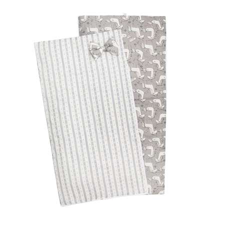 Одеяло-спальный мешок Amarobaby Magic Sleep Сказочные Единорожки Белый-Серый