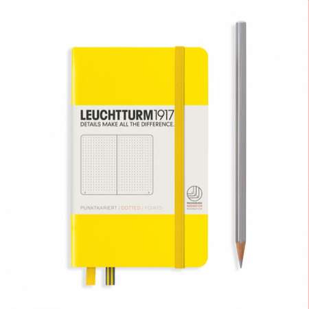 Блокнот Leuchtturm1917 Classic A6 в точку лимонный