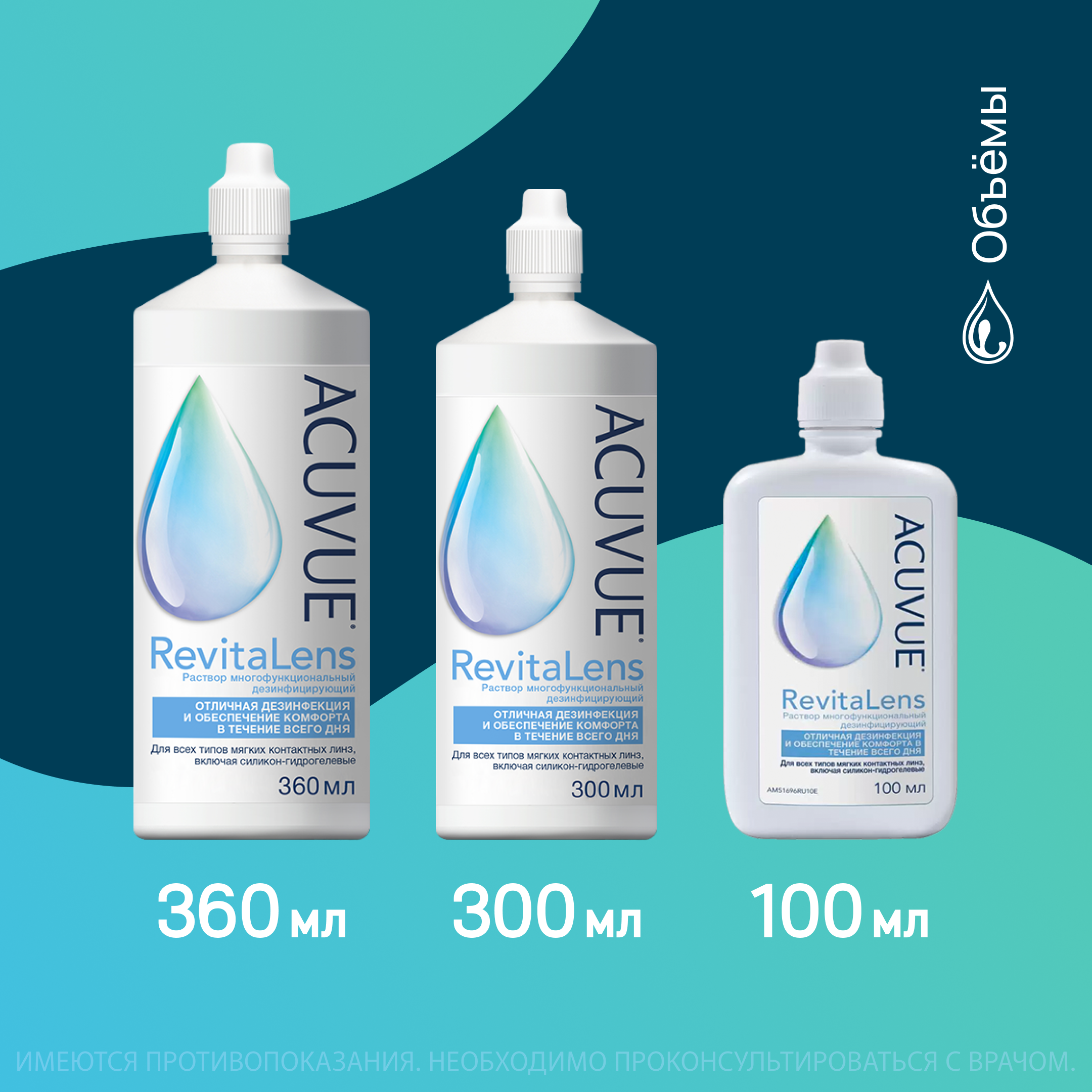 Раствор для линз Acuvue Revitalens 360 мл - фото 6