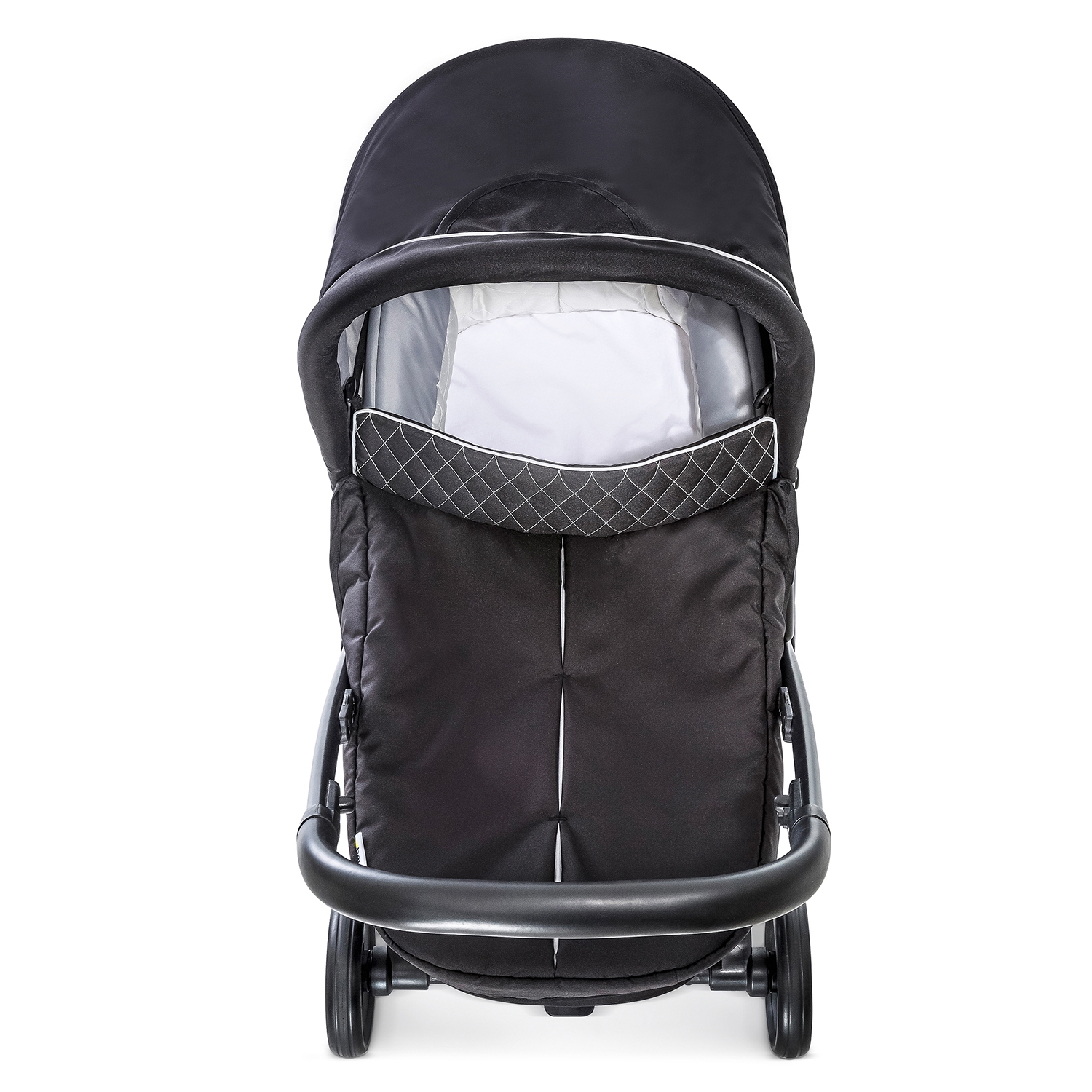 Коляска Hauck Malibu 4 Trioset Black Silver - фото 12