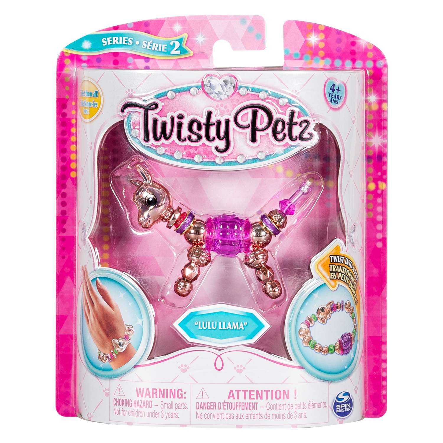 Набор Twisty Petz Фигурка-трансформер для создания браслетов Lulu Llama 6044770/20107636 - фото 1