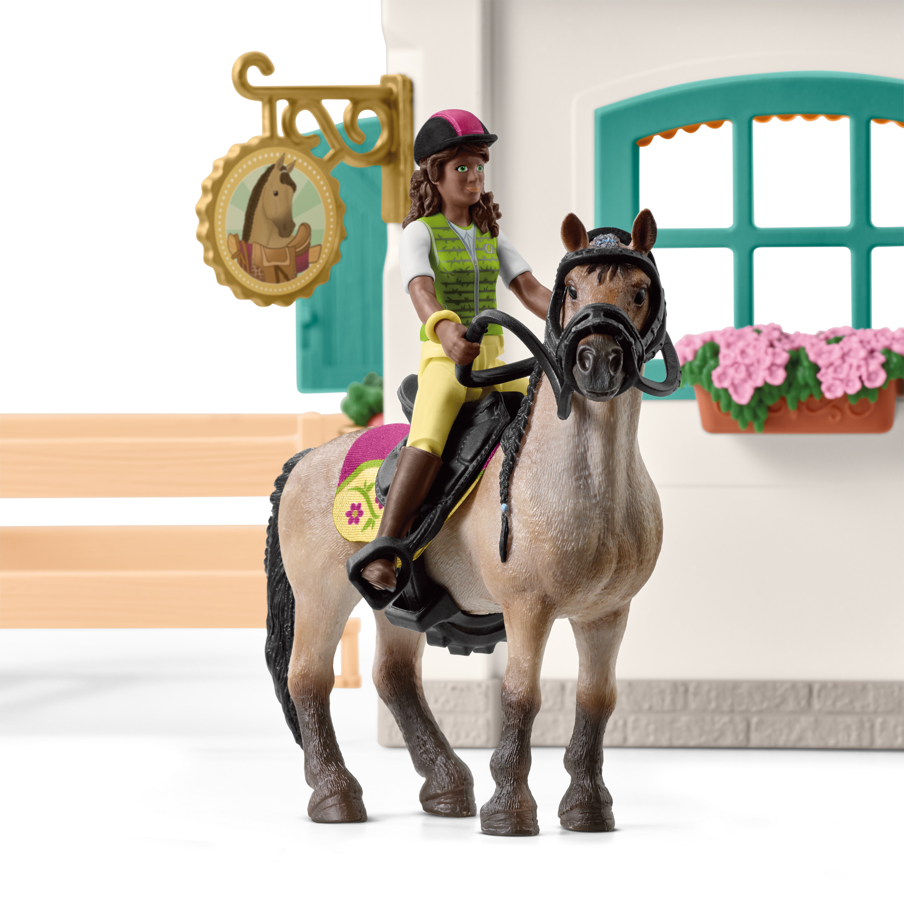 Игровой набор SCHLEICH для ухода за лошадьми во время турнира - фото 6